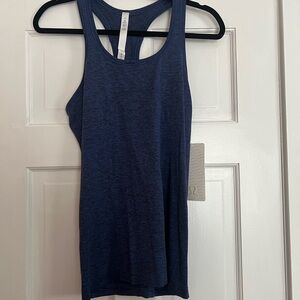 #47 LULULEMON • SWIFTLY TANK • HEATHERED BLUE